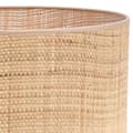 Miniatyrbillede 5 af 8: HÆNGELAMPE RATTAN SORT 1-PLADE RATTAN LAMPESKÆRM 35CM