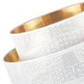 Miniatyrbild 5 av 7: HÄNGLAMPA ASTI TRIO VIT-GULD 45CM MESH-MESH