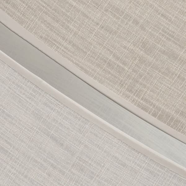 HÄNGLAMPA LINNE DUO SVART 1-PLATS LAMPSKÄRM LJUS BEIGE - BEIGE L06 20CM