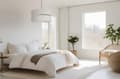 Miniatyrbillede 3 af 8: LINEN DUO SORT HÆNGELAMPE 1-PLAD LYS BEIGE L01 LAMPESKÆRM 40CM