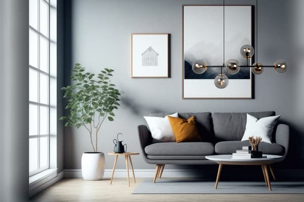 SIENA SORT OG GULD LOFTSLAMPE 6-PLADE GRAFITLAMPESKÆRM E14 LANG ARM