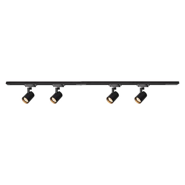 VOLF SPÅRSET SVART 4XGU10 1,5M