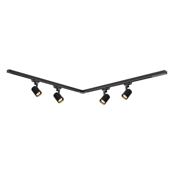 VOLF SPÅRSET SVART 4XGU10 1,5M