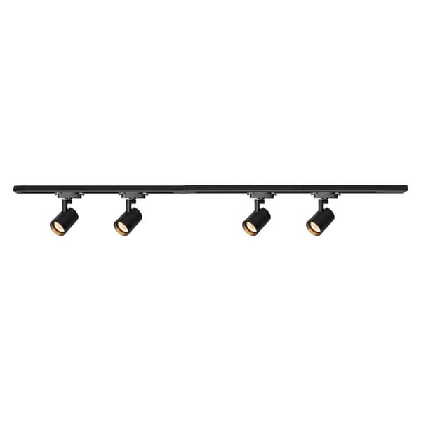 VOLF SPÅRSET SVART 4XGU10 1,5M