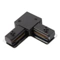 Miniatyrbild 3 av 3: L TRACK CONNECTOR SVART 1-KRETS