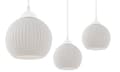 Miniatyrbild 5 av 7: RIFFEL HÄNGLAMPA VIT 6-FLAT VIT LAMPSKÄRMBUL E27