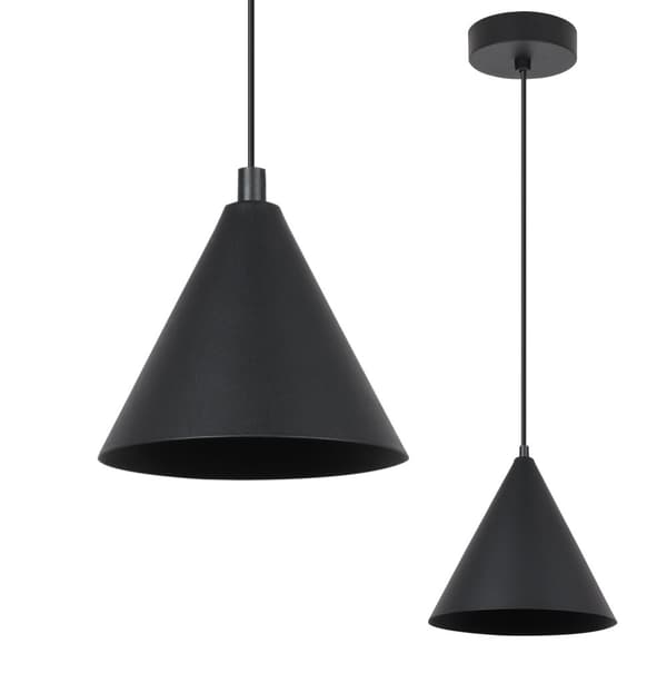 SOHO HÆNGELAMPE SORT 1-PL 14CM E14