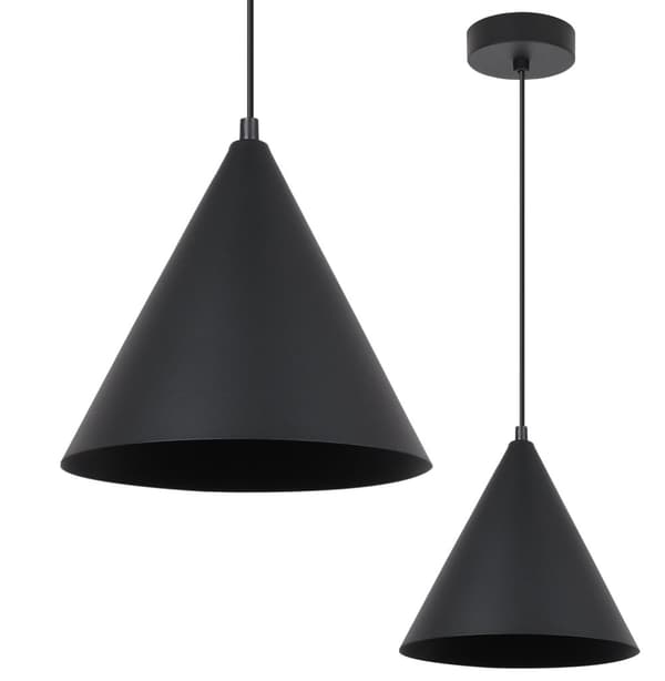 SOHO HÆNGELAMPE SORT 1-PL 25CM E27