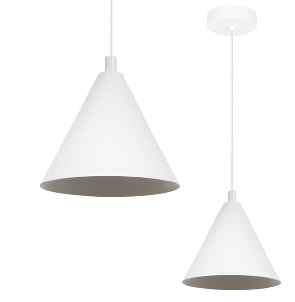 SOHO HÆNGELAMPE HVID 1-PL 14CM E14