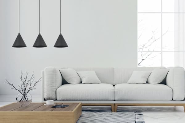 SOHO RIIPPUVALAISIN MUSTA 3-PL 14cm E14