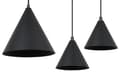 Pikkukuva 5 / 8: SOHO RIIPPUVALAISIN MUSTA 3-PL 14cm E14