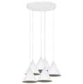 Miniatyrbillede 2 af 6: SOHO HÆNGELAMPE HVID 6-PLADE 14CM E14