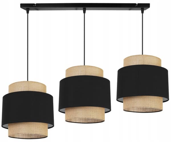 HÆNGELAMPE LOFT LYSKELYSE LAMPESKÆRM BOHO JUTA