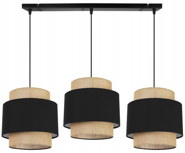 HÆNGELAMPE LOFT LYSKELYSE LAMPESKÆRM BOHO JUTA