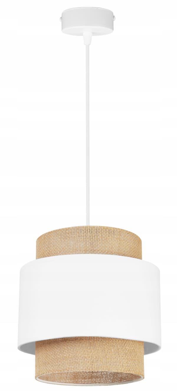 LOFTSLAMPE HÆNGELYSELYSE LAMPESKÆRM BOHO JUTA