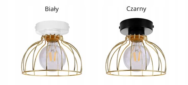 ELEGANT TAKLAMPA GULDTRÅDLAMPA LED