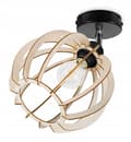 Miniatyrbild 4 av 8: MODERN TAKLAMPA TRÄKUL LED