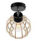 Miniatyrbild 5 av 8: MODERN TAKLAMPA TRÄKUL LED