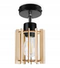 Miniatyrbild 1 av 8: MODERN LED-TAKLAMPA AV TRÄ