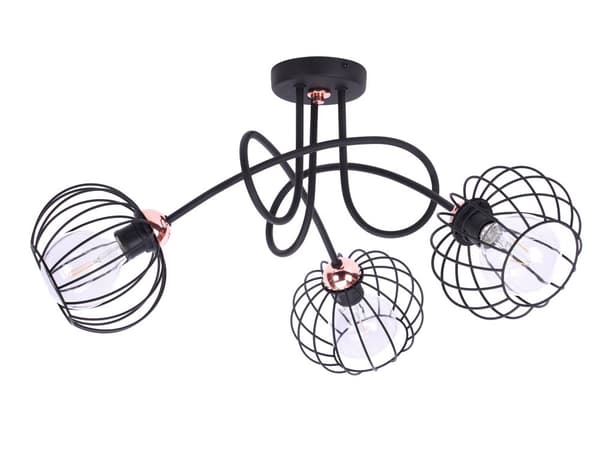 Alkuperäinen RETRO LAMP riippuva LOFT kuparilanka