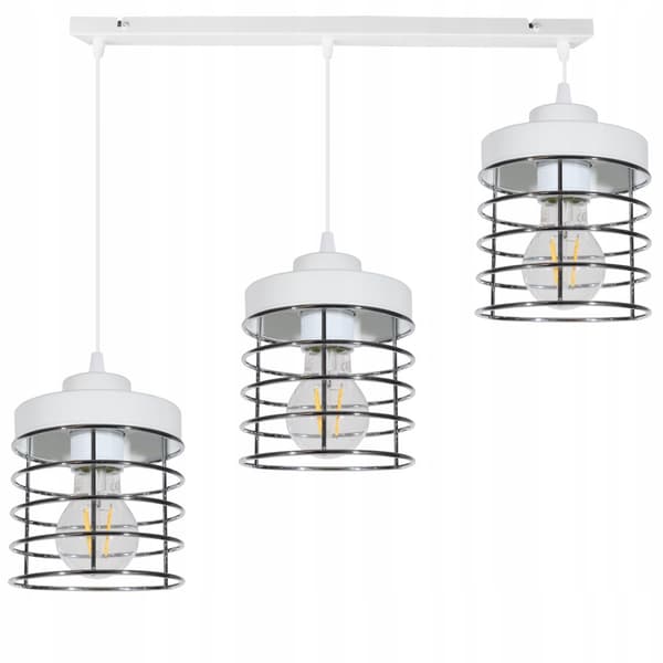 HÆNGENDE LOFTSLAMPE CHARMANT KROMLEDNING LED