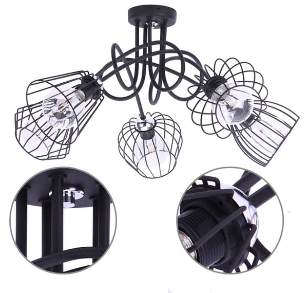 LOFT HÆNGELAMPE DIAMOND LOFT EDISON RETRO