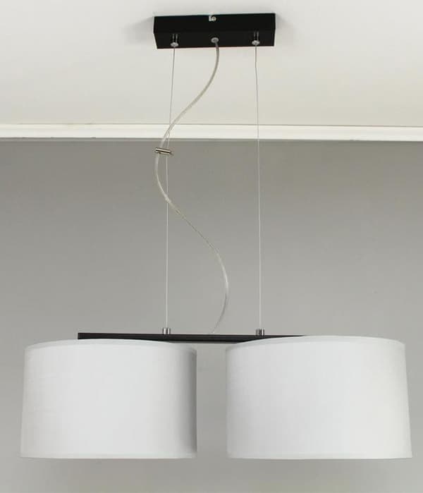 Modernt hängande lampskärmstyg 2x60W LED