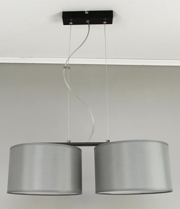 Modernt hängande lampskärmstyg 2x60W LED