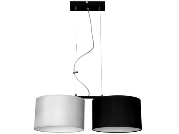 Modernt hängande lampskärmstyg 2x60W LED