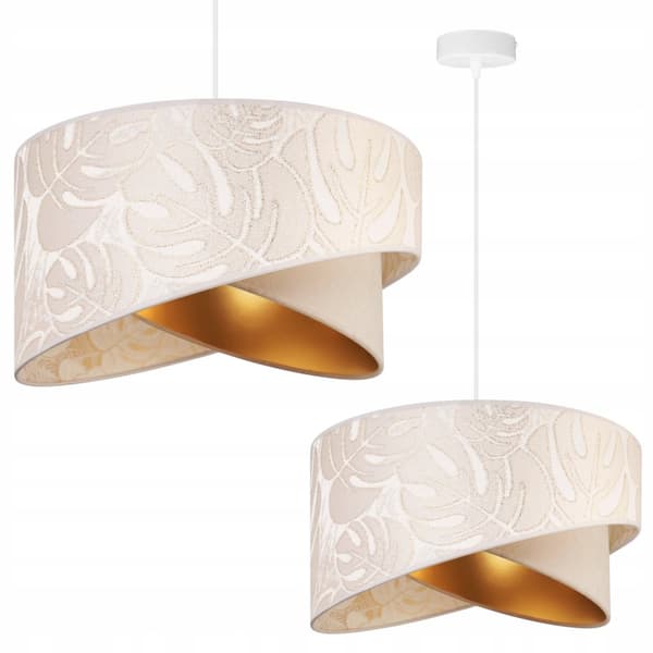 TAK HÄNGLAMPA LAMPSKÄRM SLUTA LÖV 45 cm