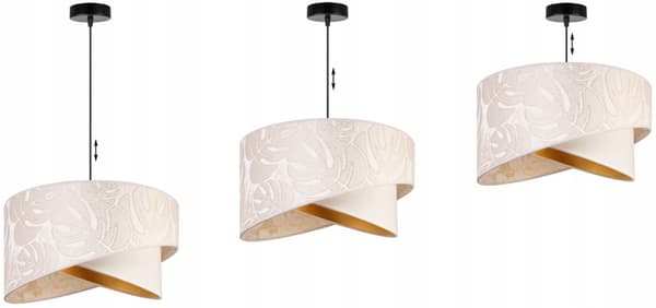 TAK HÄNGLAMPA LAMPSKÄRM SLUTA LÖV 45 cm