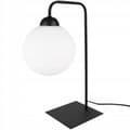 Miniatyrbild 4 av 7: BORDSLAMPA KULA SVART LED 15cm