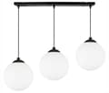 Miniatyrbillede 4 af 9: HÆNGE LOFTSLAMPE STRIP KULLE SORT LED 15cm