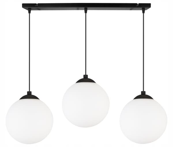 HÆNGE LOFTSLAMPE STRIP KULLE SORT LED 15cm
