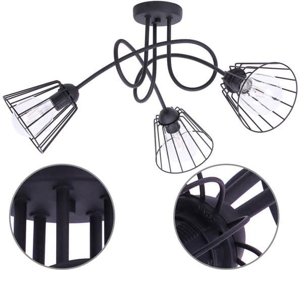 Stilfuld RETRO wire pendel Loft Edison
