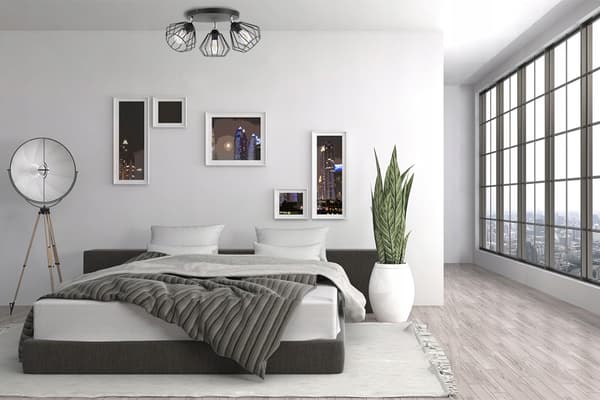 LOFT HÆNGELAMPE LYSKELYSE LOFTSLAMPE DIAMOND LED