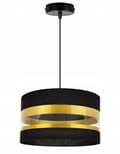 Miniatyrbillede 1 af 10: LOFT HÆNGELAMPE ELEGANT GULD LAMPESKÆRM LED