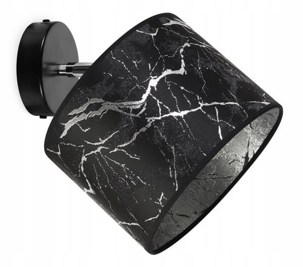 HÄNGANDE TAKSLAMPA Lampsjut LAMPSKJUDSMÖNSTER SILVER