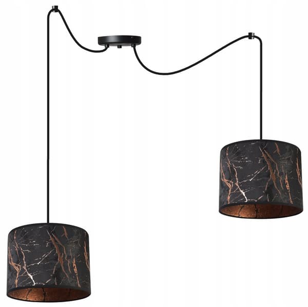 HÆNGENDE LOFTSLAMPE SPIDDERLAMPESKÆRM KOBBER
