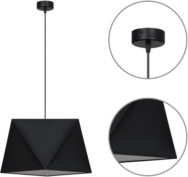 LOFT HÆNGELAMPE LYSKELYSE LOFTSLAMPE DIAMOND LED