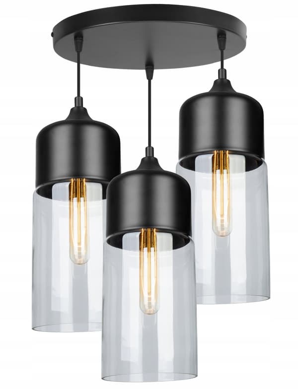 LOFTSLAMPE, GLAS PLAFON, LED SKÆRM