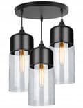Miniatyrbillede 2 af 10: LOFTSLAMPE, GLAS PLAFON, LED SKÆRM