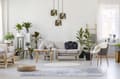 Miniatyrbillede 2 af 8: HÆNGELAMPE LOFT LYSKELYSE LAMPESKÆRM MØNSTER GULD