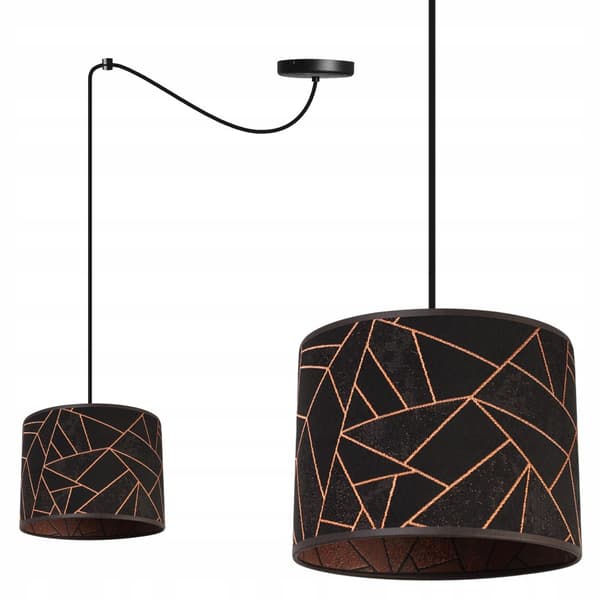 HÆNGENDE LOFTSLAMPE SPIDDERLAMPESKÆRM KOBBER
