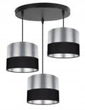 Miniatyrbild 1 av 10: TAK HÄNGLAMPA MODERN KROM LAMPSKÄRM LED