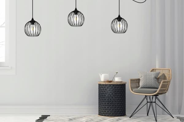 MODERNE HÆNGELAMPE SPIDER LOFTTRÅD
