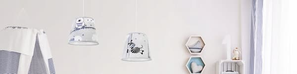 LOFT TAK HÄNGLAMPA BARN LAMPSKÄRM LED
