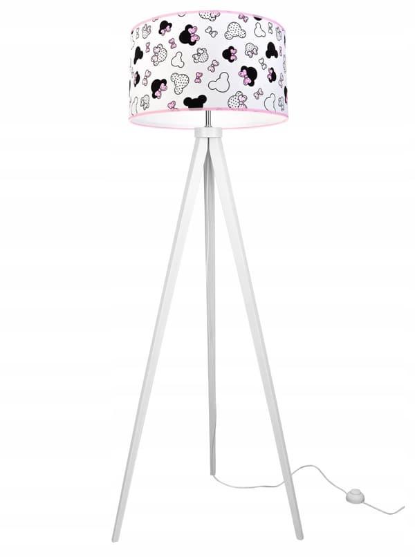 TRIPOD LAMPE LOFT BØRNELAMPESKÆRM MØNSTER LED