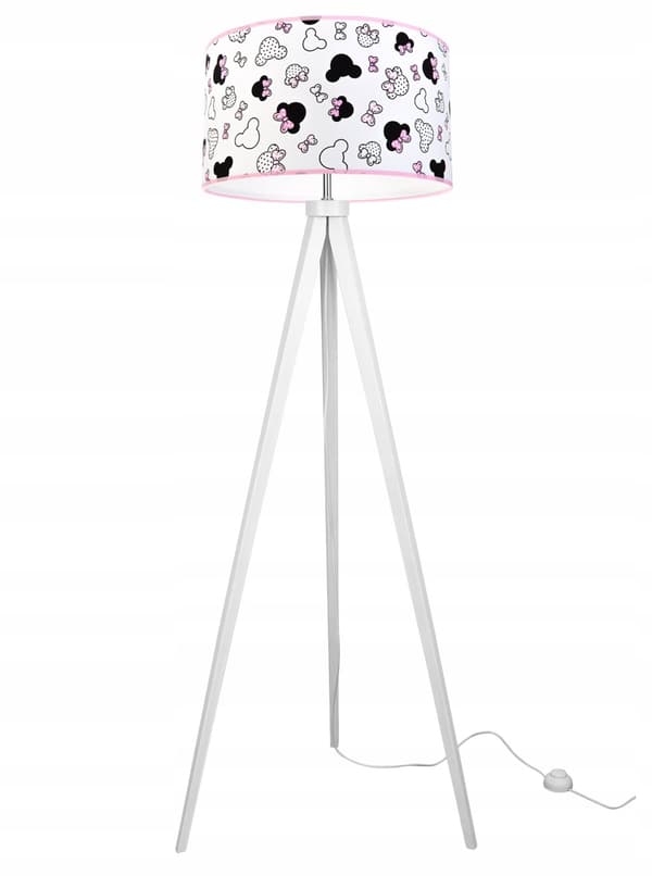TRIPOD LAMPE LOFT BØRNELAMPESKÆRM MØNSTER LED