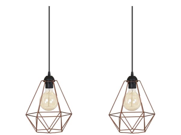 Original LOFT retro edison kobber pendel